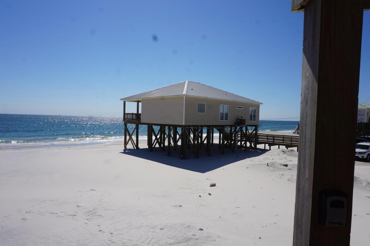 Marisol - Pet Friendly And Gulf Front! Enjoy The Large Deck With Amazing Views! Home Dauphin Island Exterior photo