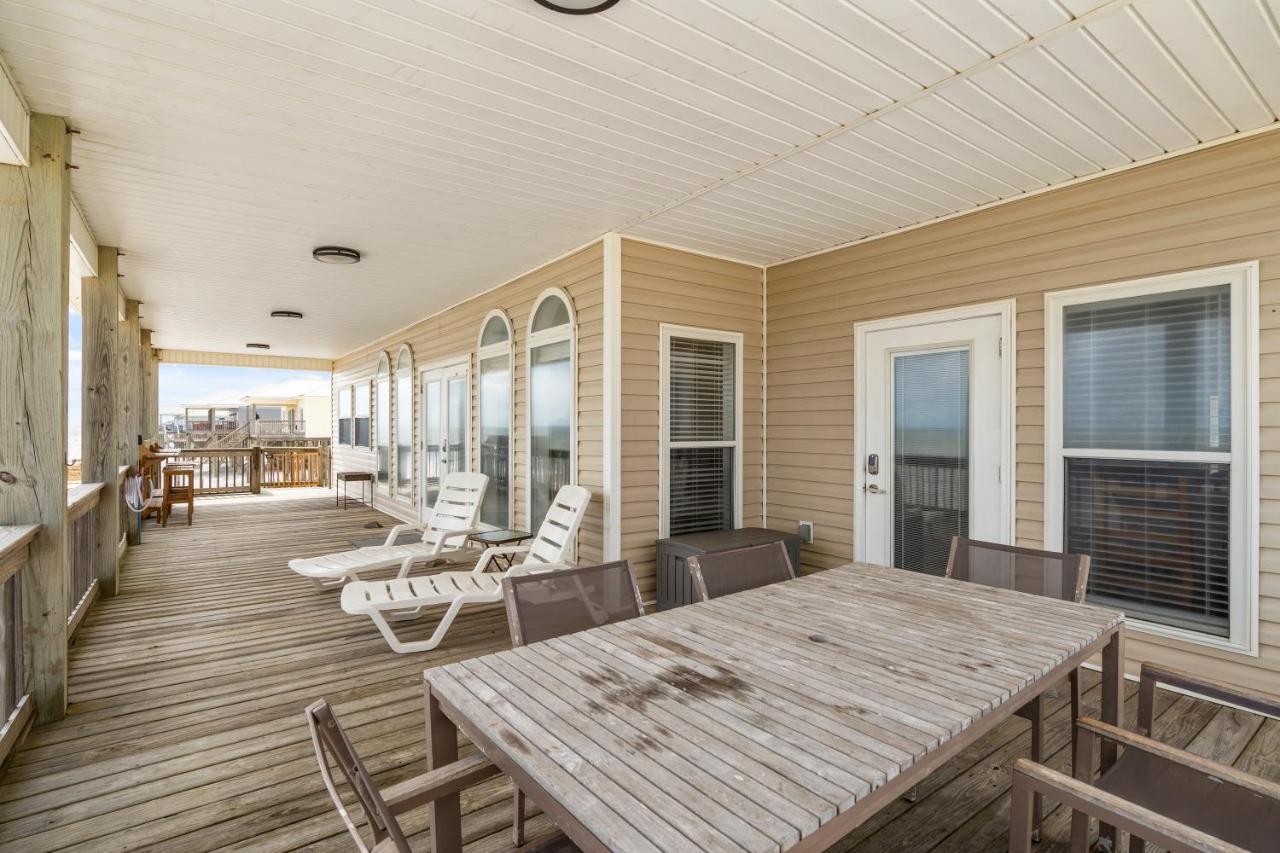 Marisol - Pet Friendly And Gulf Front! Enjoy The Large Deck With Amazing Views! Home Dauphin Island Exterior photo